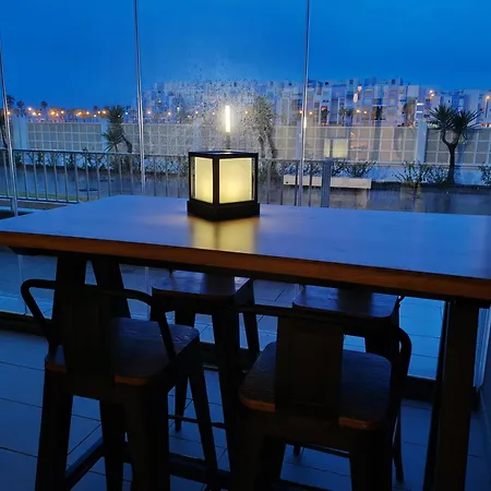 Apartment Sybarix Beach: 1ª Linea De Playa Roquetas de Mar