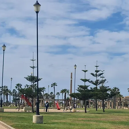 アパート Sybarix Beach: 1ª Linea De Playa