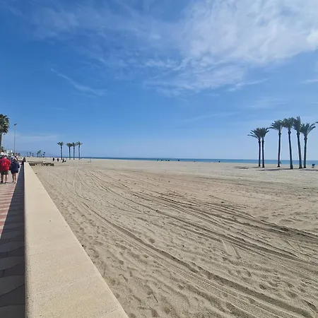 Sybarix Beach: 1ª Linea De Playa Apartment *