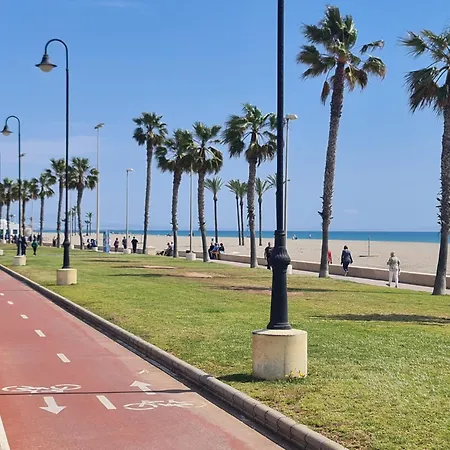 Sybarix Beach: 1ª Linea De Playa Roquetas de Mar